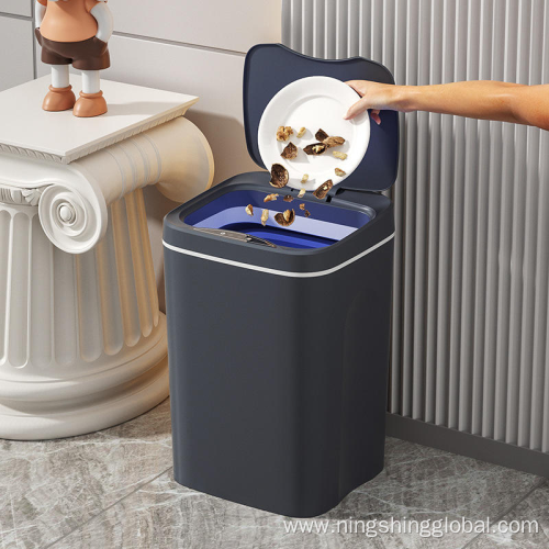 14L/16L Cross-Border Smart Sensor Plastic Trash Can